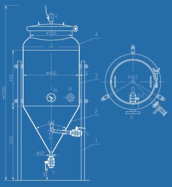 Fermentation Tank Blueprint